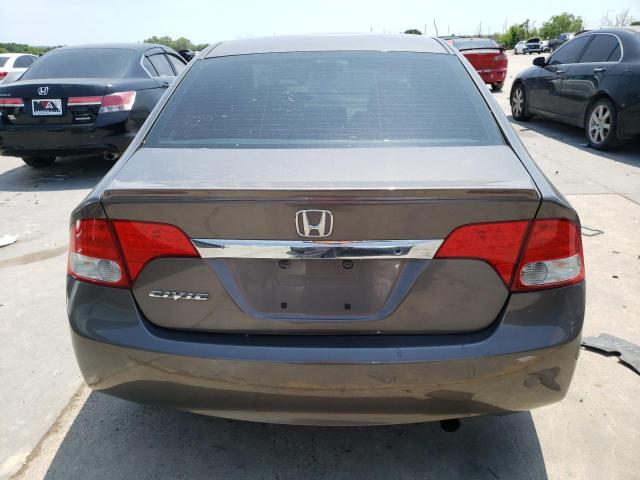 19XFA1F63BE041161 - 2011 HONDA CIVIC LX-S Gris photo 6