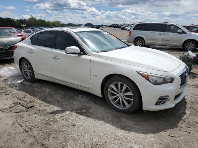 JN1EV7AP0HM738190 - 2017 INFINITI Q50 PREMIUM WHITE photo 4