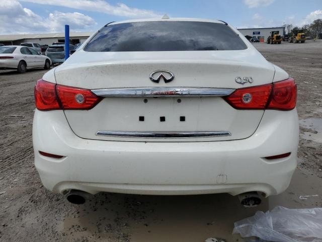 JN1EV7AP0HM738190 - 2017 INFINITI Q50 PREMIUM WHITE photo 6