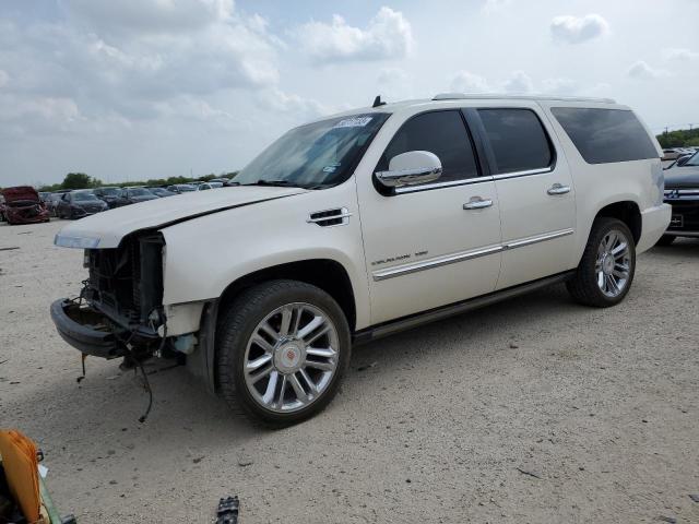 1GYS4KEF9CR301804 - 2012 CADILLAC ESCALADE ESV PLATINUM CREAM photo 1