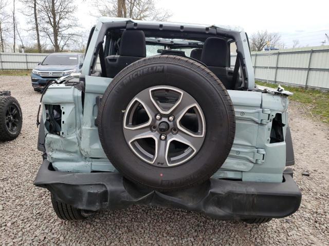 1C4HJXDN0PW613659 - 2023 JEEP WRANGLER SPORT TEAL photo 6