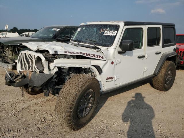 1C4JJXFG7NW183870 - 2022 JEEP WRANGLER RUBICON WHITE photo 1