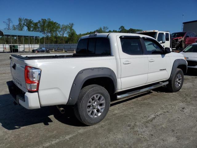 5TFAX5GN3GX062749 - 2016 TOYOTA TACOMA DOUBLE CAB WHITE photo 3