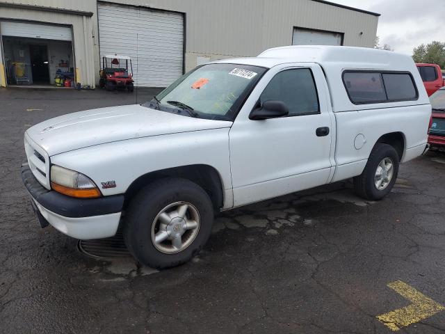 1B7FL26X9XS245573 - 1999 DODGE DAKOTA WHITE photo 1