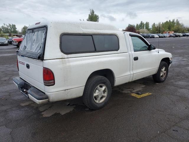 1B7FL26X9XS245573 - 1999 DODGE DAKOTA WHITE photo 3