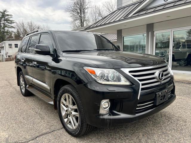 JTJHY7AXXE4158827 - 2014 LEXUS LX 570 BLACK photo 1