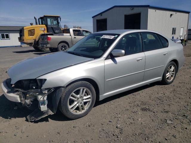 4S3BL616757224175 - 2005 SUBARU LEGACY 2.5I SILVER photo 1