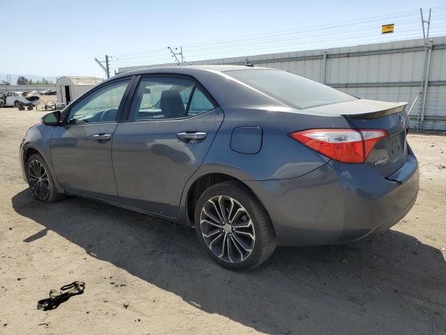 5YFBURHE4FP327677 - 2015 TOYOTA COROLLA L GRAY photo 2