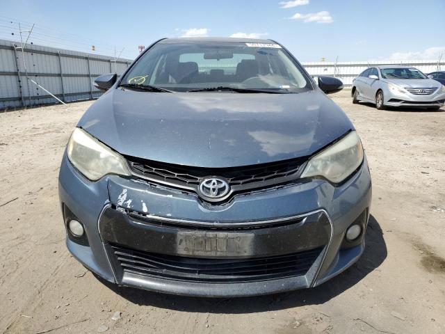 5YFBURHE4FP327677 - 2015 TOYOTA COROLLA L GRAY photo 5