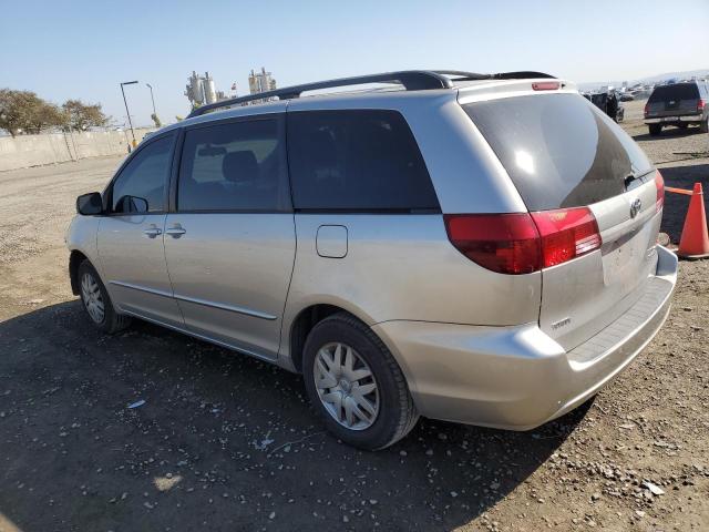 5TDZA23C85S228080 - 2005 TOYOTA SIENNA CE SILVER photo 2