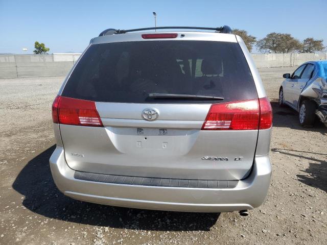 5TDZA23C85S228080 - 2005 TOYOTA SIENNA CE SILVER photo 6