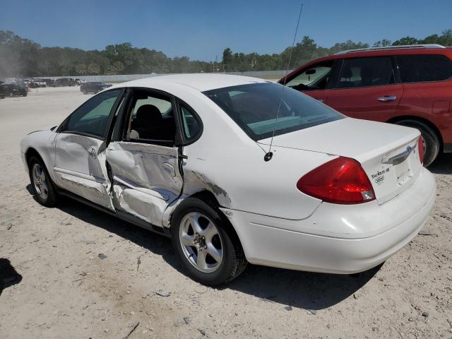 1FAFP53U33A157561 - 2003 FORD TAURUS SE WHITE photo 2