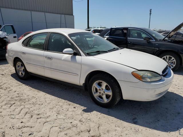 1FAFP53U33A157561 - 2003 FORD TAURUS SE WHITE photo 4