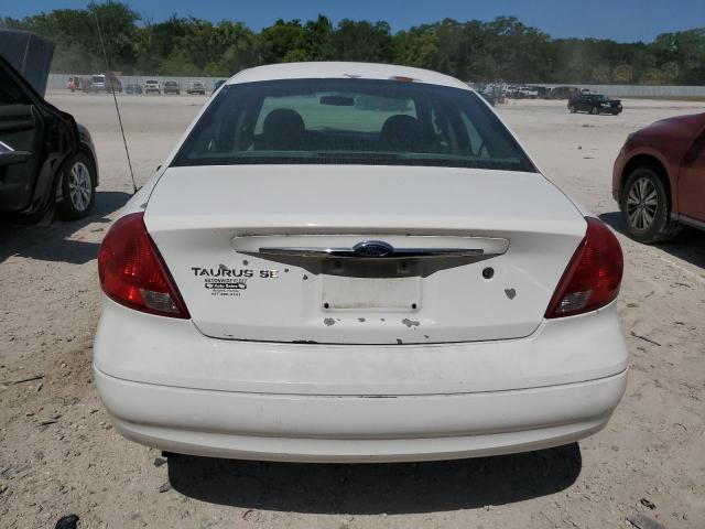 1FAFP53U33A157561 - 2003 FORD TAURUS SE WHITE photo 6