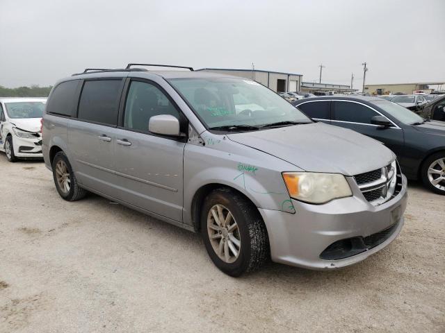 2C4RDGCG1ER244699 - 2014 DODGE GRAND CARA SXT GRAY photo 4