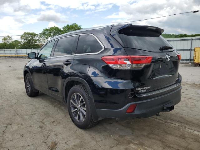 5TDJZRFH0HS370451 - 2017 TOYOTA HIGHLANDER SE BLACK photo 2