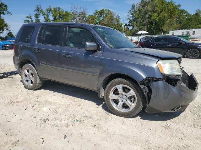 5FNYF3H56DB011109 - 2013 HONDA PILOT EXL 灰色 照片 4