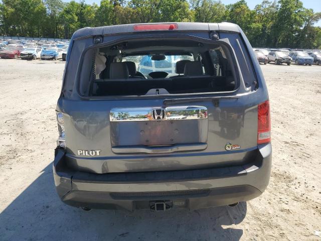 5FNYF3H56DB011109 - 2013 HONDA PILOT EXL 灰色 照片 6