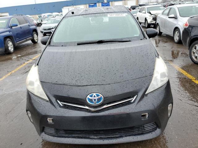 JTDZN3EU3C3150404 - 2012 TOYOTA PRIUS V BLACK photo 5