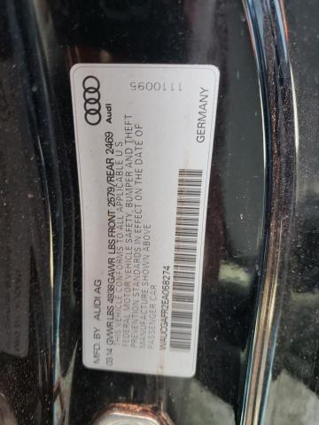 WAUCGAFR2EA058274 - 2014 AUDI S5 PREMIUM PLUS 黑色 照片 13