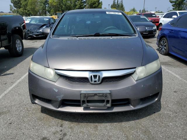 19XFA1F59AE029389 - 2010 HONDA CIVIC LX BROWN photo 5