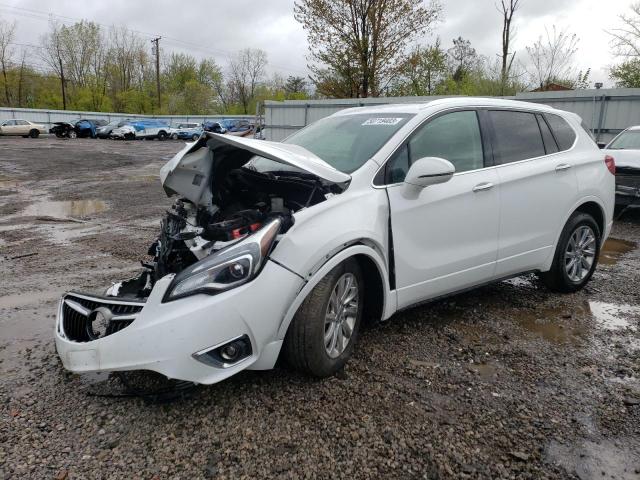 LRBFXCSA0KD010373 - 2019 BUICK ENVISION ESSENCE WHITE photo 1
