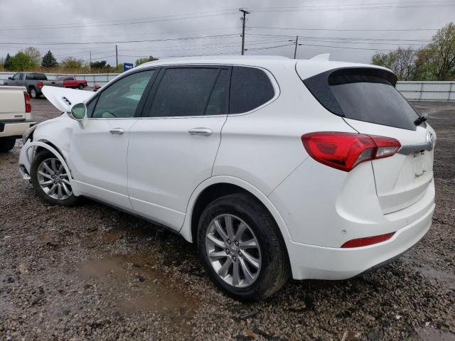 LRBFXCSA0KD010373 - 2019 BUICK ENVISION ESSENCE WHITE photo 2