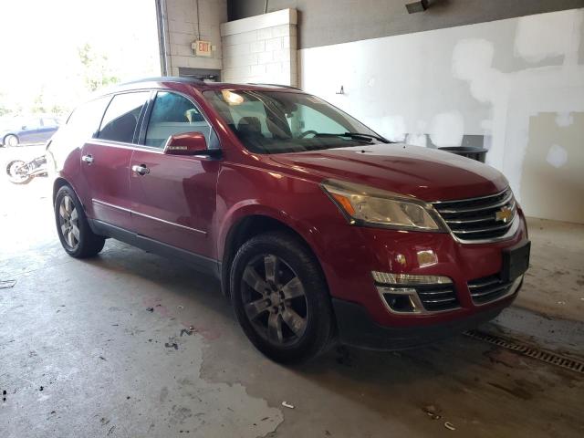 1GNKVJKD5EJ210473 - 2014 CHEVROLET TRAVERSE LTZ RED photo 4