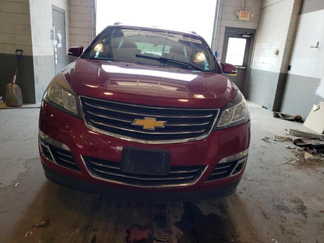 1GNKVJKD5EJ210473 - 2014 CHEVROLET TRAVERSE LTZ RED photo 5