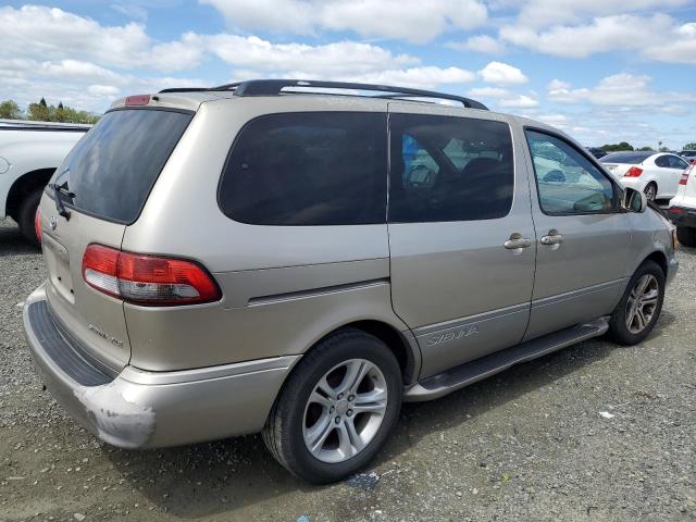 4T3ZF13C23U550088 - 2003 TOYOTA SIENNA LE BROWN photo 3