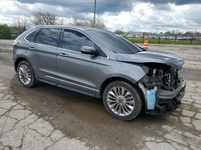 2FMPK4K97MBA45996 - 2021 FORD EDGE TITANIUM GRAY photo 4