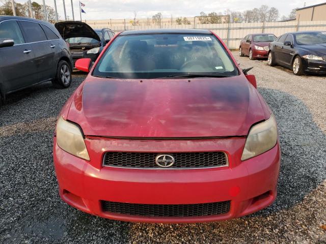 JTKDE177450049732 - 2005 TOYOTA SCION TC RED photo 5