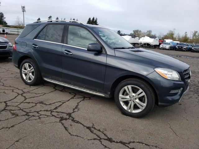 4JGDA5HB7FA492137 - 2015 MERCEDES-BENZ ML 350 4MATIC GRAY photo 4