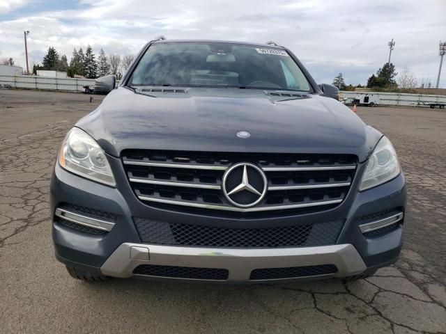4JGDA5HB7FA492137 - 2015 MERCEDES-BENZ ML 350 4MATIC GRAY photo 5
