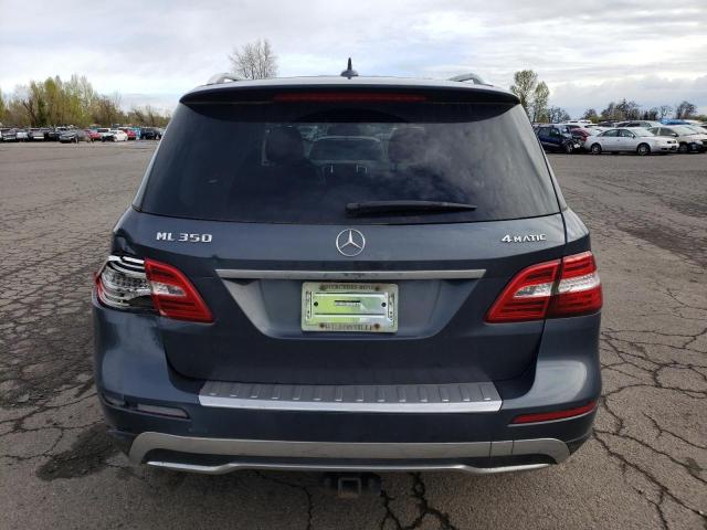 4JGDA5HB7FA492137 - 2015 MERCEDES-BENZ ML 350 4MATIC GRAY photo 6