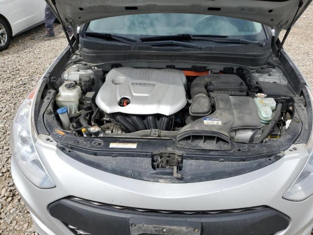 KMHEC4A47FA133858 - 2015 HYUNDAI SONATA HYBRID SILVER photo 11