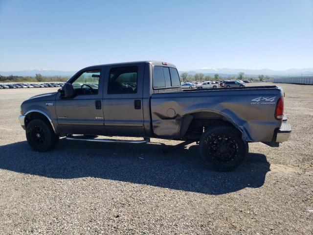 1FTNW21F42ED40342 - 2002 FORD F250 SUPER DUTY GRAY photo 2