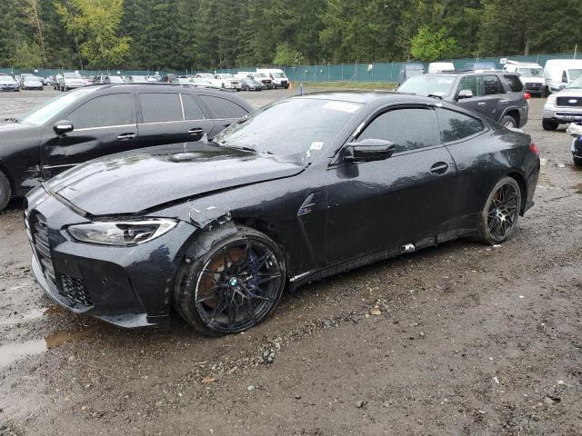 WBS33AZ05MCG55199 - 2021 BMW M4 COMPETITION BLACK photo 1