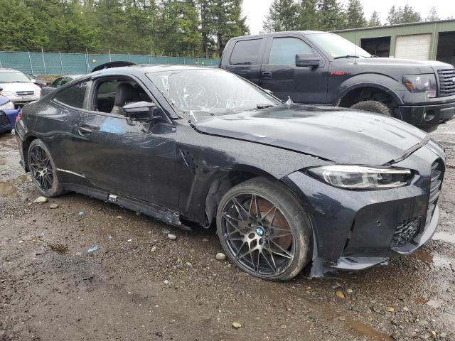 WBS33AZ05MCG55199 - 2021 BMW M4 COMPETITION BLACK photo 4