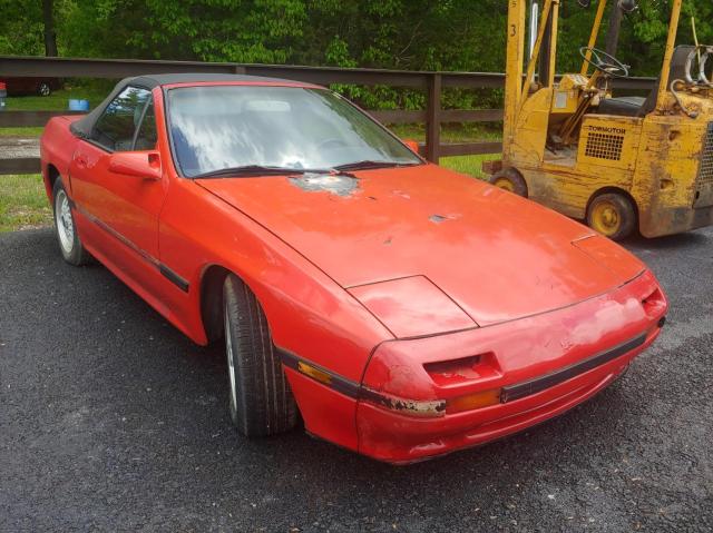 JM1FC351XJ0102301 - 1988 MAZDA RX7 RED photo 1