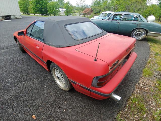 JM1FC351XJ0102301 - 1988 MAZDA RX7 RED photo 3