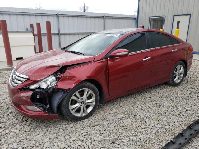 5NPEC4AC8CH463153 - 2012 HYUNDAI SONATA SE RED photo 1