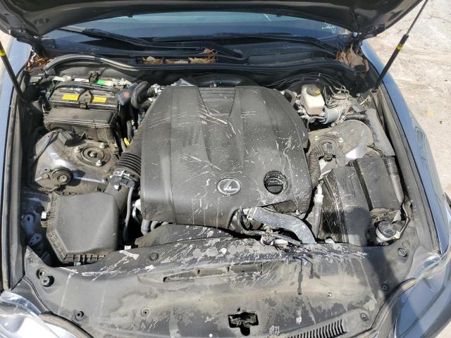 JTHBF1D24E5038378 - 2014 LEXUS IS 250 GRAY photo 11