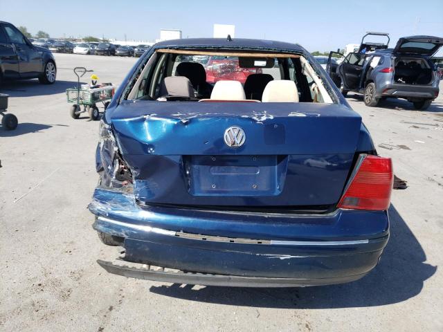 3VWSK69M43M092238 - 2003 VOLKSWAGEN JETTA GLS BLUE photo 6