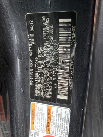 JF1ZNAA19D2702467 - 2013 TOYOTA SCION FR-S 黑色 照片 13