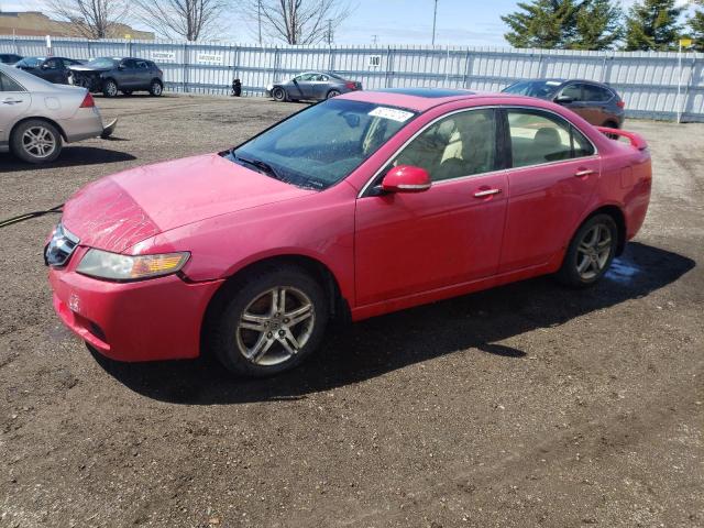 JH4CL95834C801354 - 2004 ACURA TSX RED photo 1