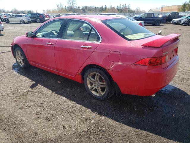 JH4CL95834C801354 - 2004 ACURA TSX RED photo 2