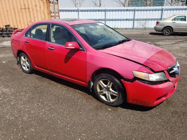 JH4CL95834C801354 - 2004 ACURA TSX RED photo 4