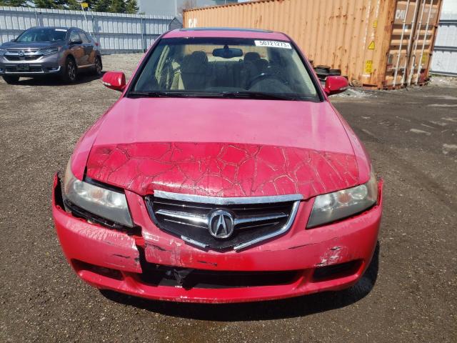 JH4CL95834C801354 - 2004 ACURA TSX RED photo 5