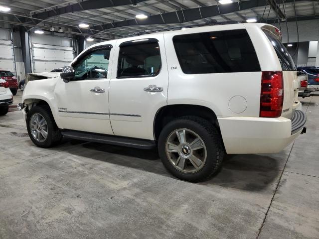 1GNUKCE03AR161436 - 2010 CHEVROLET TAHOE K1500 LTZ WHITE photo 2